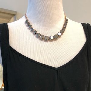 Fossil rose gold necklace